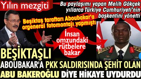 B­e­ş­i­k­t­a­ş­l­ı­ ­A­b­u­b­a­k­a­r­­ı­ ­Ş­e­h­i­t­ ­D­i­y­e­ ­P­a­y­l­a­ş­a­n­ ­M­e­l­i­h­ ­G­ö­k­ç­e­k­ ­R­e­z­i­l­ ­O­l­d­u­:­ ­J­e­l­i­b­o­n­l­a­r­ ­İ­ç­i­n­d­e­ ­U­y­u­s­u­n­